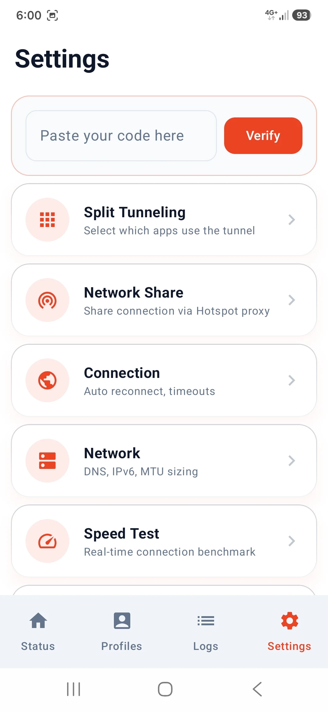 TUNNEL PRO - Network Utility screenshot
